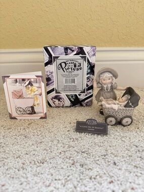 Pretty as a Picture 'A Little Bit Of Heaven' Figurine - Gray & Cream